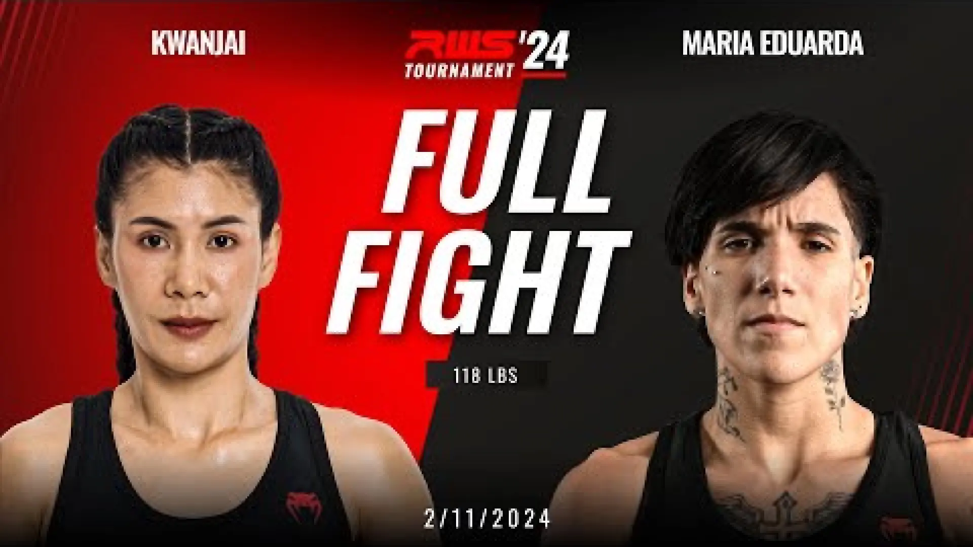 Kwanjai KwanjaiMuayThaiGym vs Maria Eduarda (Fight Video)