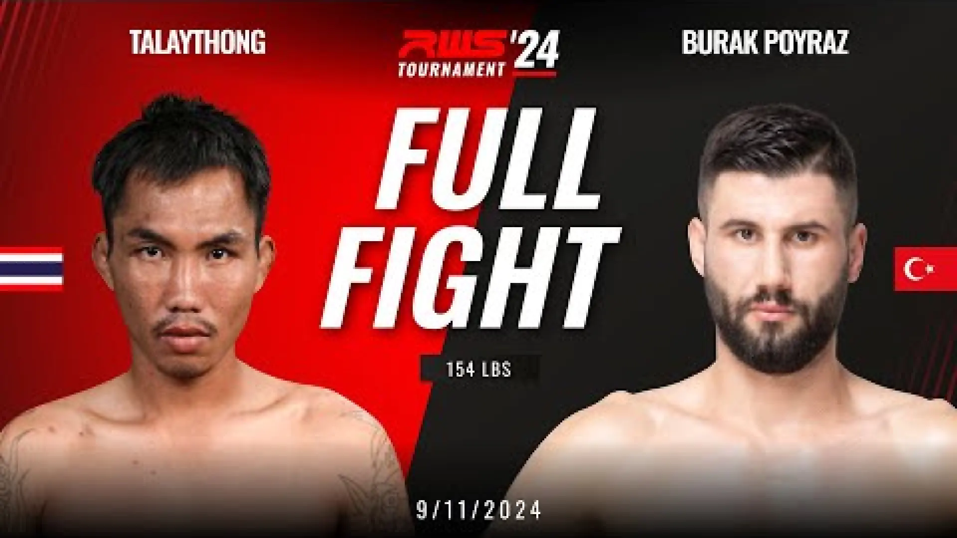 Talaythong JongCharoenMuayThai vs Burak Poyraz (Fight Video)