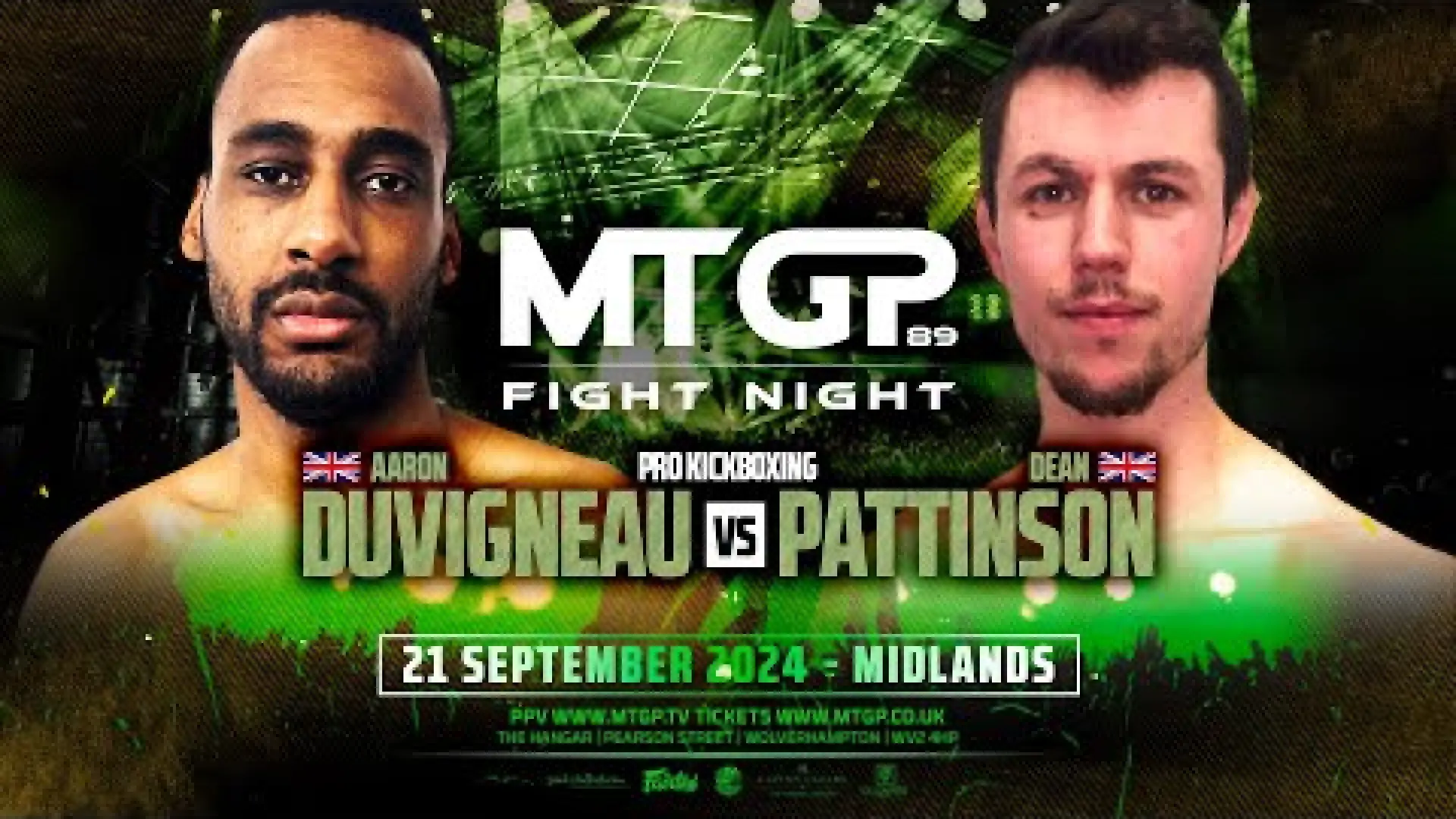 Aaron Duvigneau vs Dean Pattinson (Fight Video)