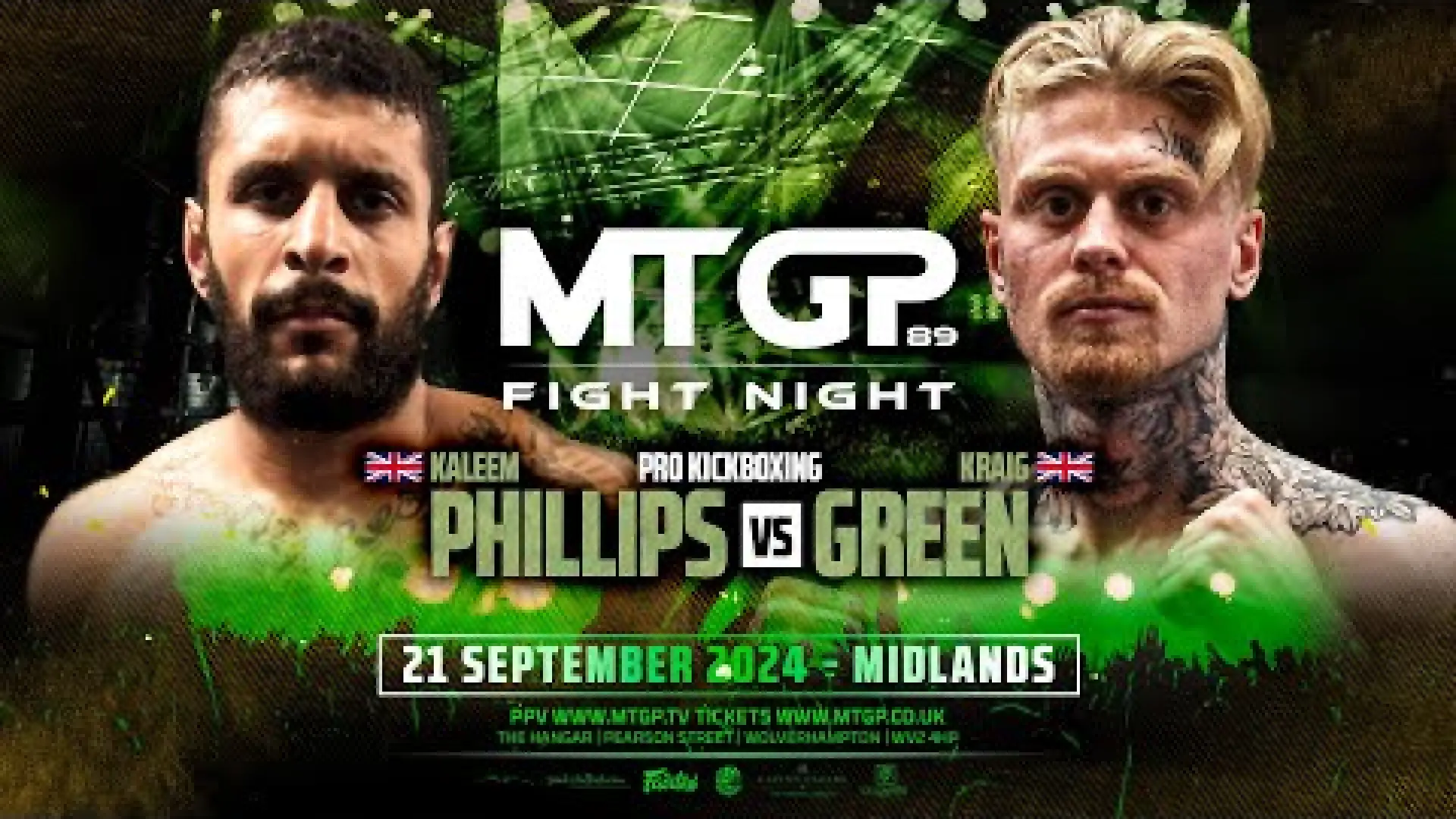 Kaleem Phillips vs Kraig Green (Fight Video)
