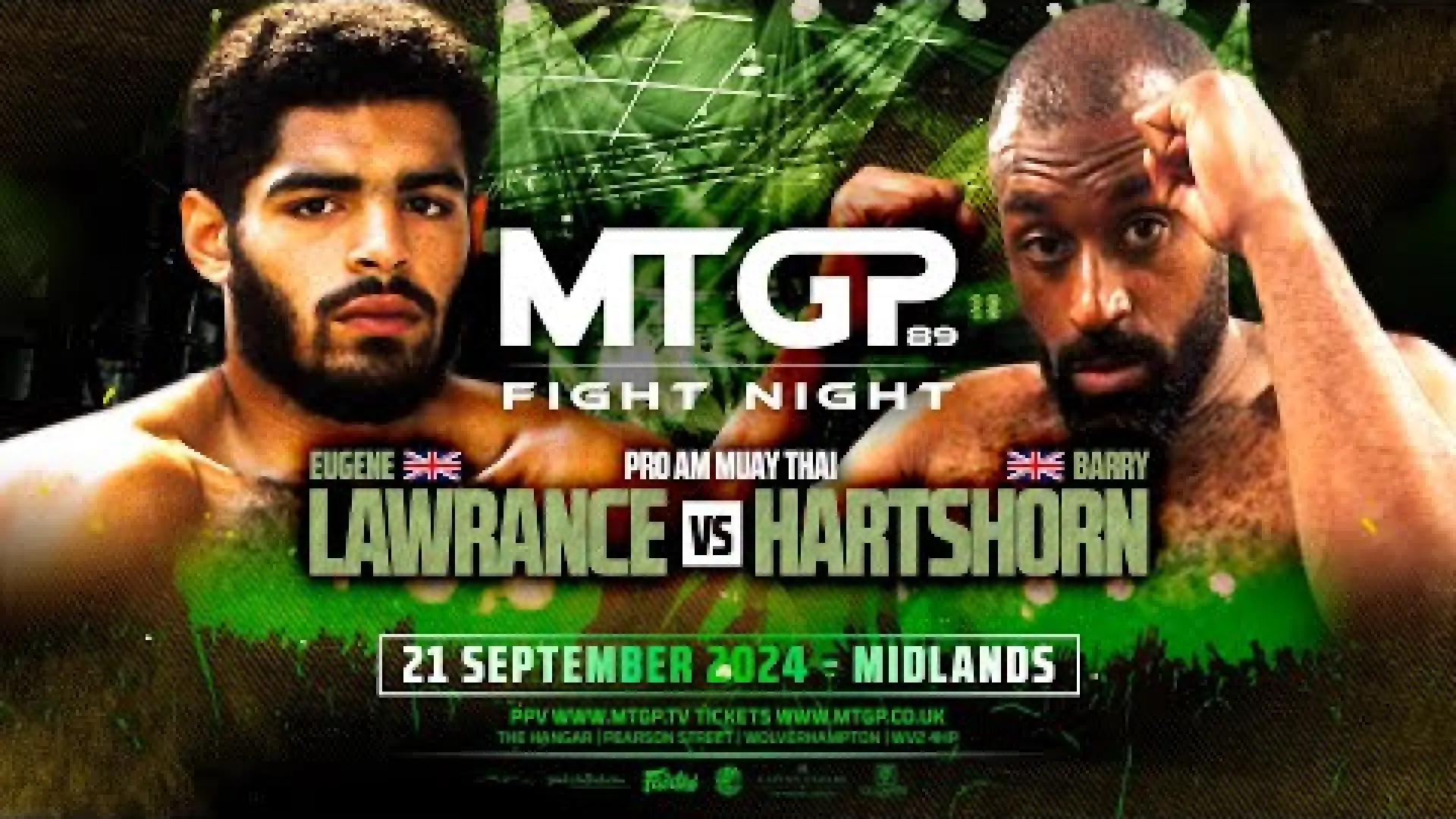 Eugene Lawrence vs Barry Hartshorne (Fight Video)