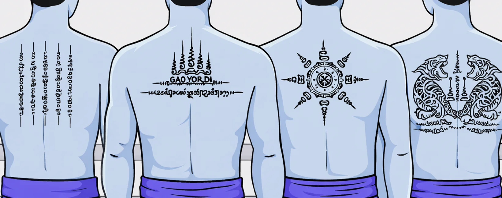 Common Sak Yant Designs and Their Meanings